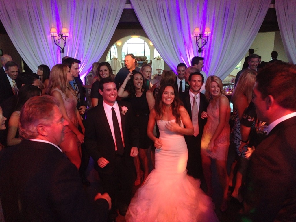 Bride and Groom Dance Party