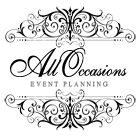 Revised Logo from All Occasions Event Planning for Wedding Celebrations Website