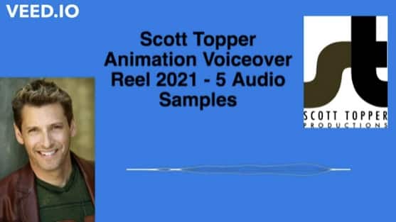 Male Animation Voice-Over Artist Scott Topper Audio Samples Male Voice Over Cartoon Voices Services