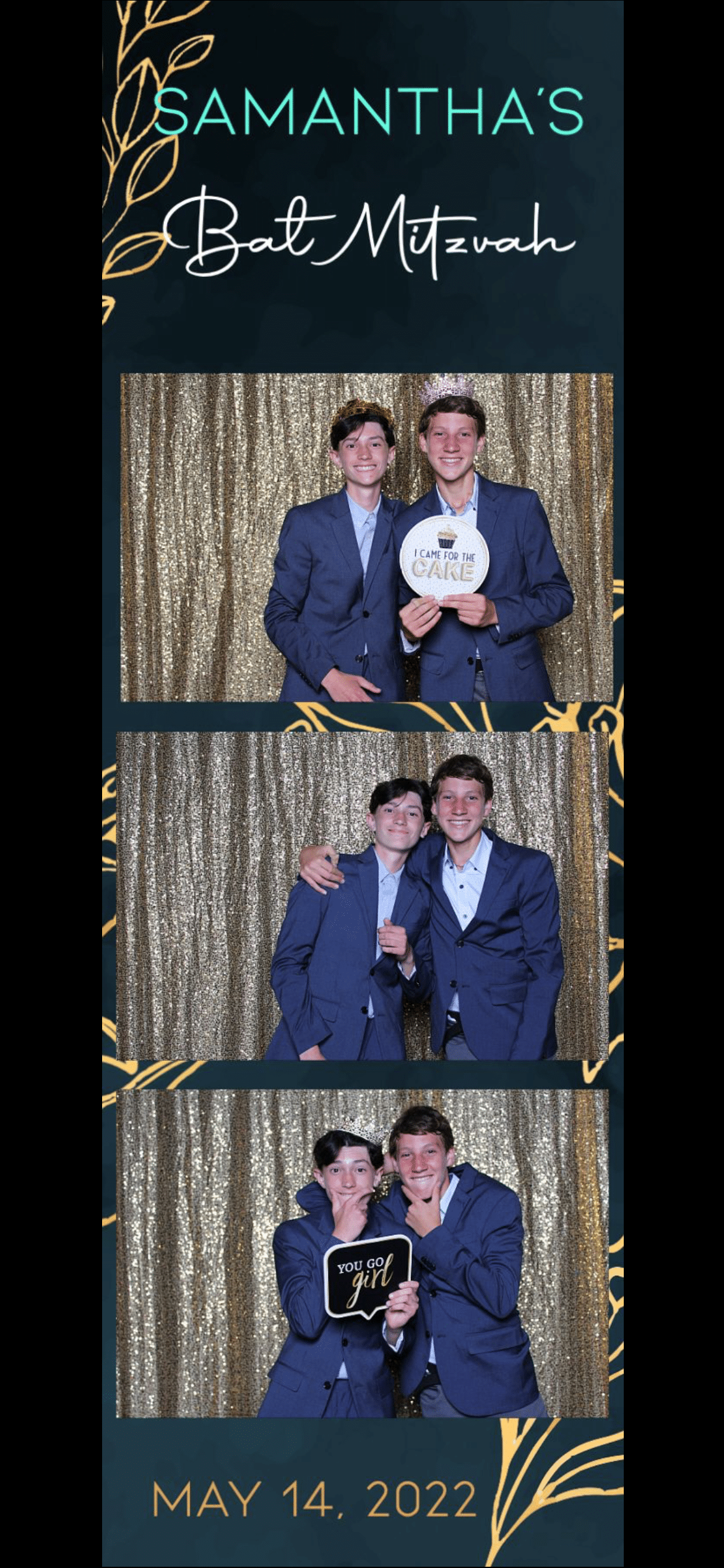 Mitzvah Photo Strip 2022