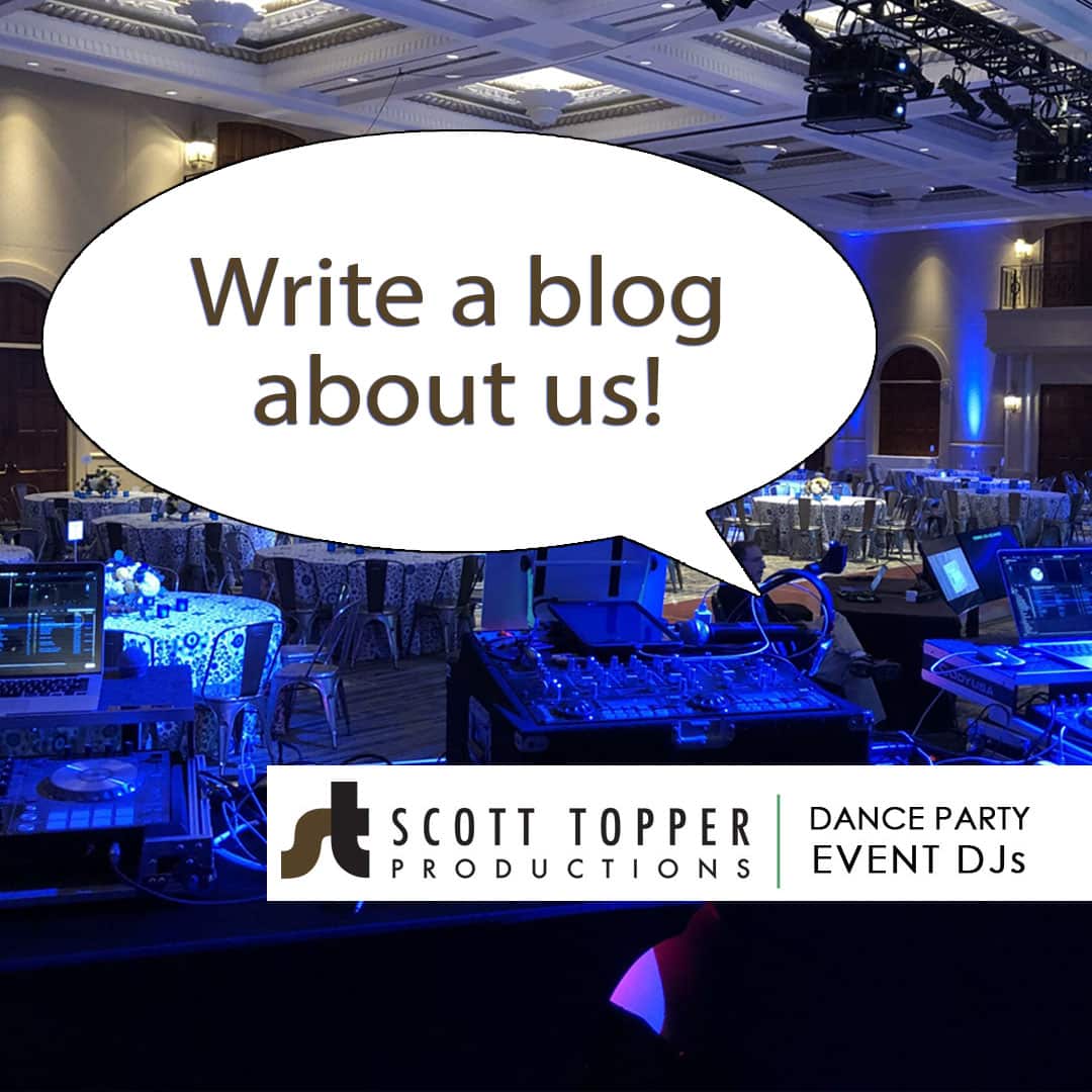 Write a blog about us!